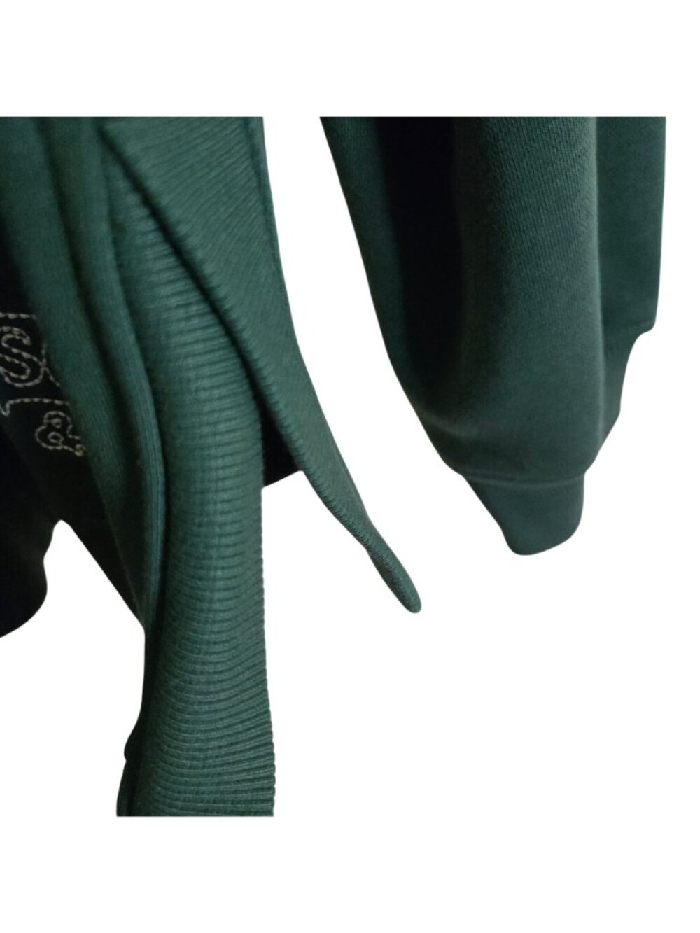Scotch & Soda Amsterdam NWT Eden Green Embroidered Tennis Sweatshirt Size M - Picture 11 of 15